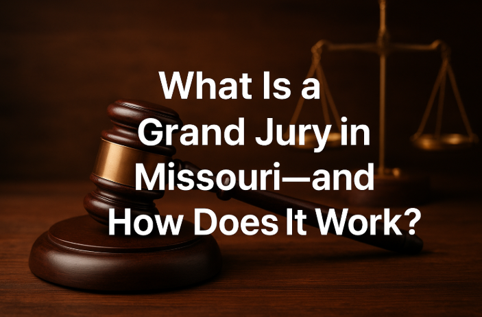 Missouri’s Grand Jury System: How It Works in criminal cases